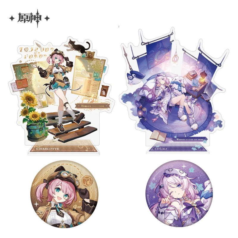 Charlotte Anime Merchandise - Official Genshin Impact Licensed Anime Teyvat