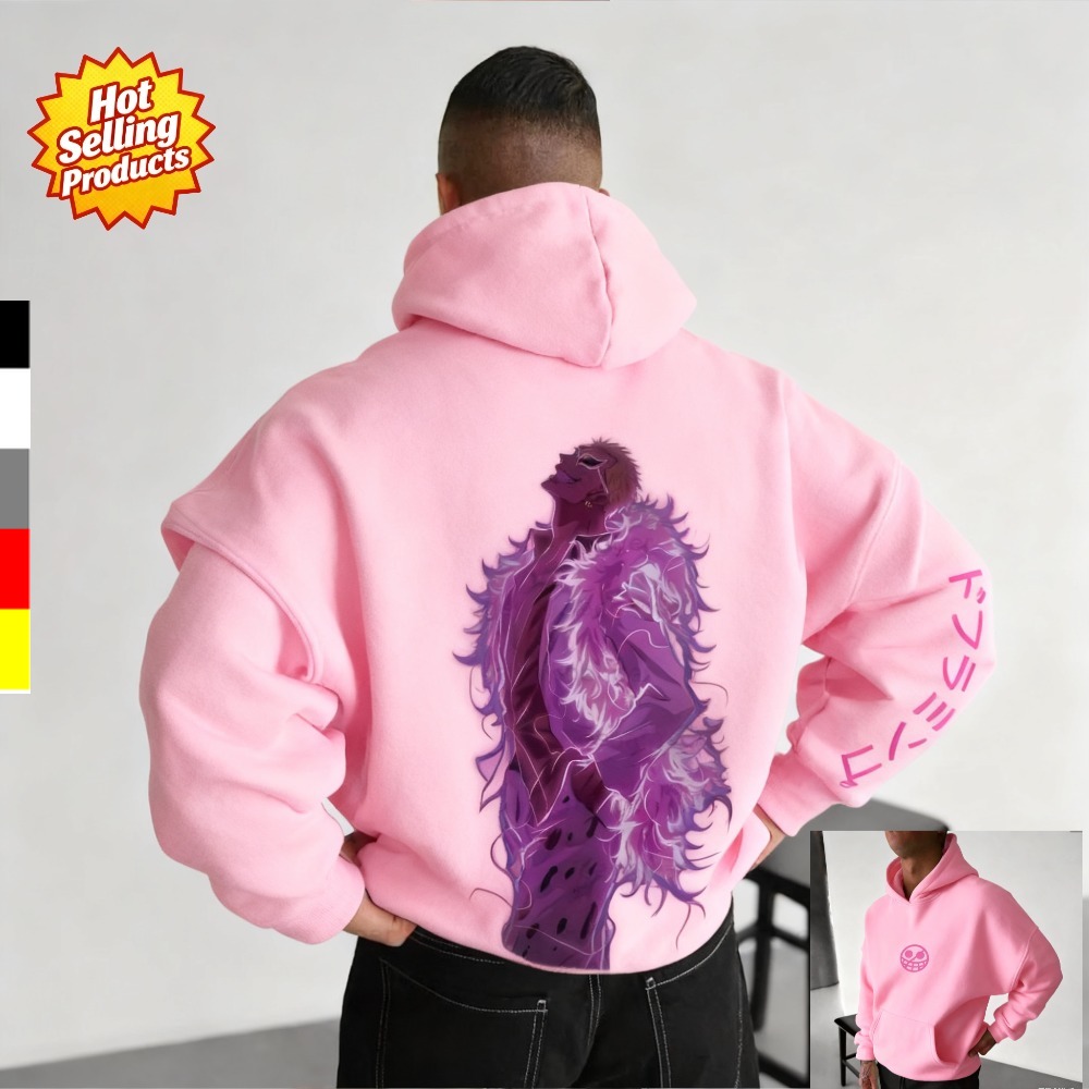 One Piece Hoodie Donquixote Do - Anime Merchandise Shop review and price
