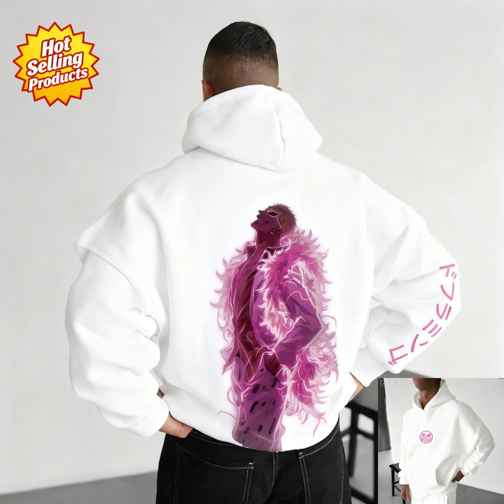 One Piece Hoodie Donquixote Do - Anime Merchandise Shop review and price