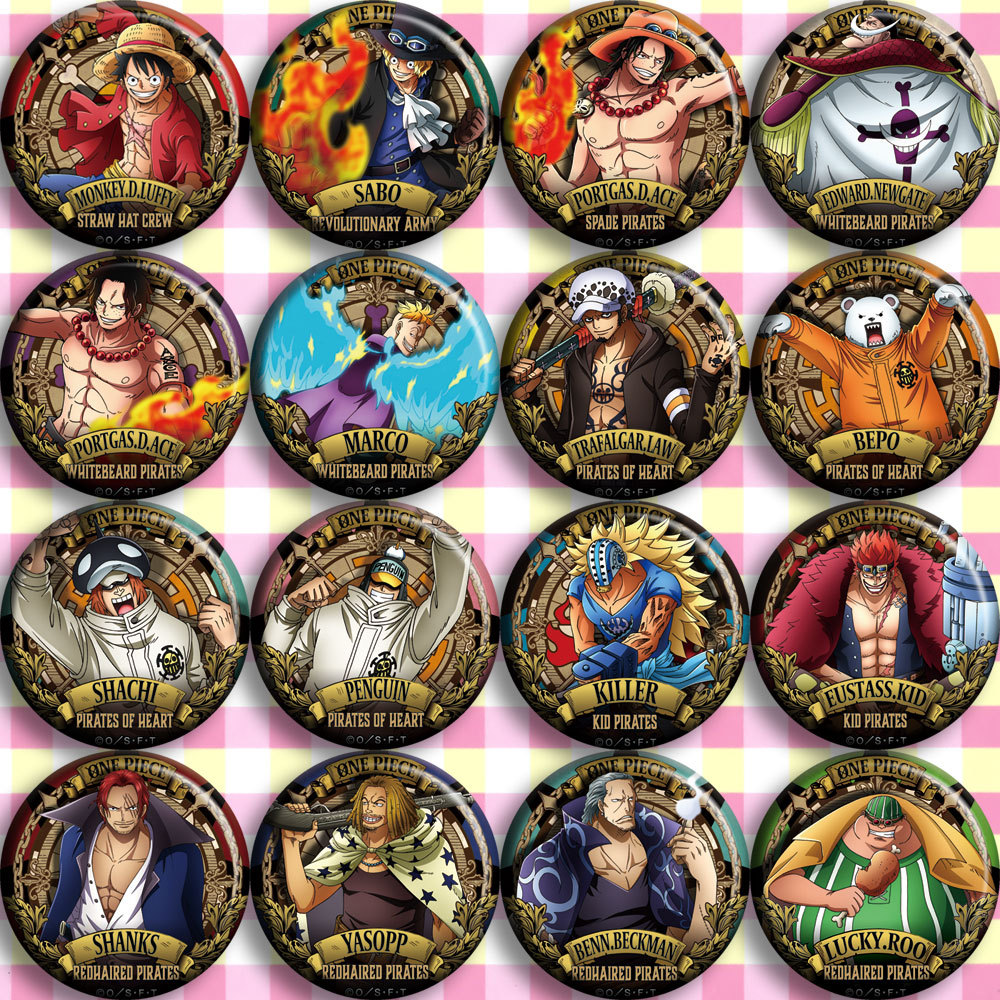 ONEPIECE Anime Badge C Style L - Luffy Anime Merchandise review and price