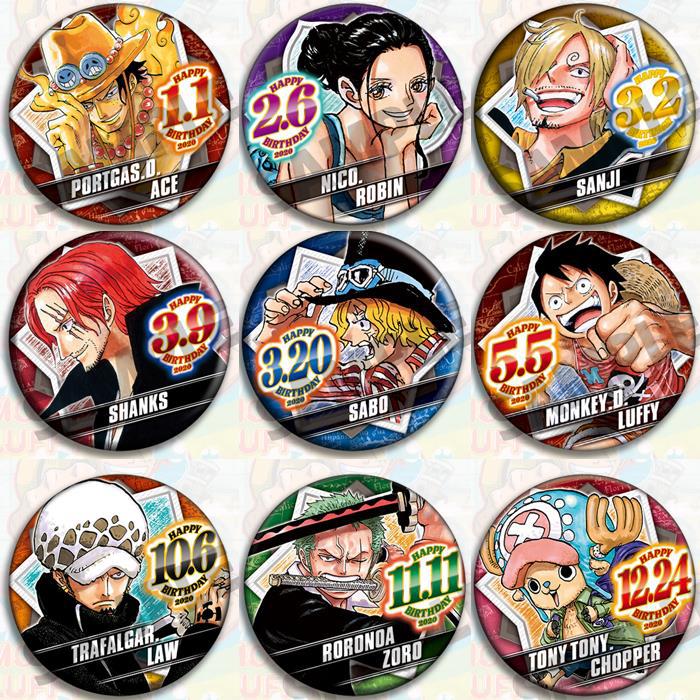 One Piece Anime Badge Set Offi - Luffy Anime Merchandise review and price
