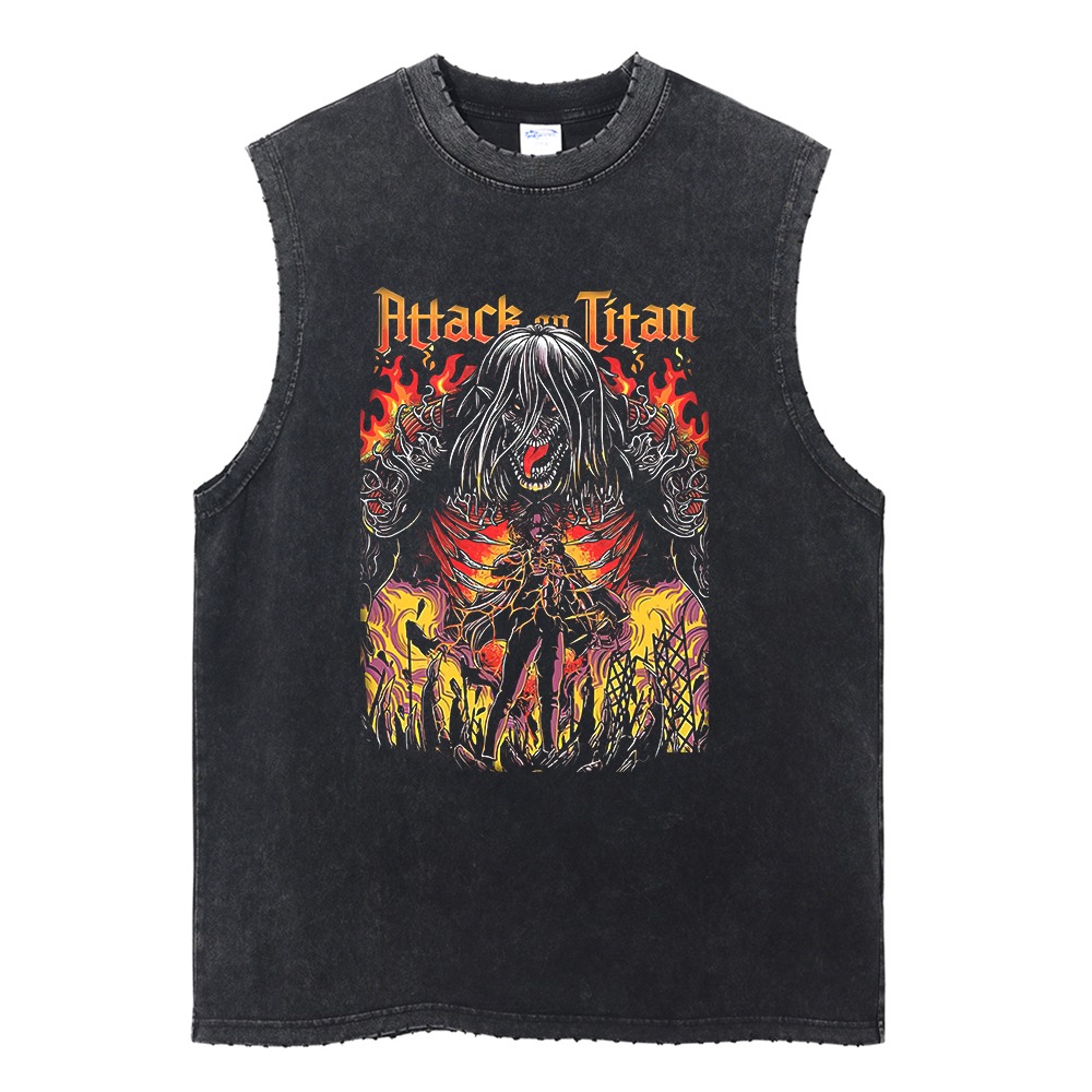 New Attack on Titan Men's Gym  - Anime Merchandise Shop review and price