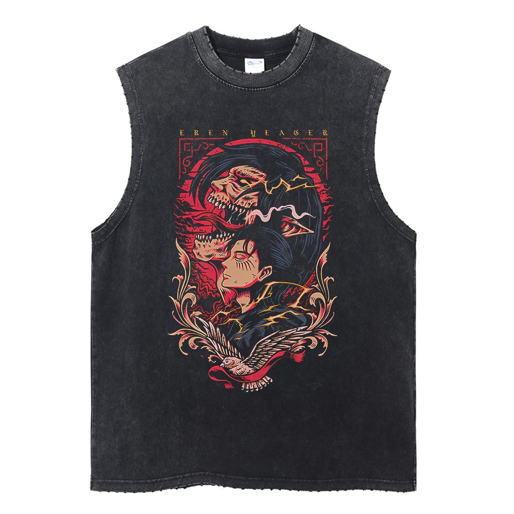 New Attack on Titan Men's Gym  - Anime Merchandise Shop review and price