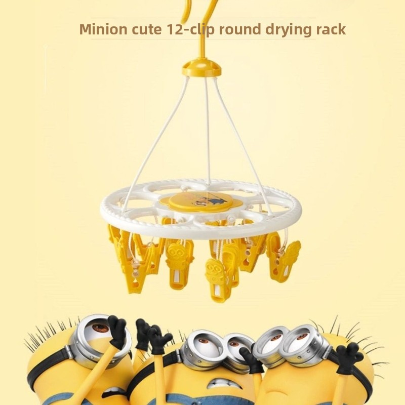 Minions cartoon cute round clo - Anime Merchandise Sales review and price